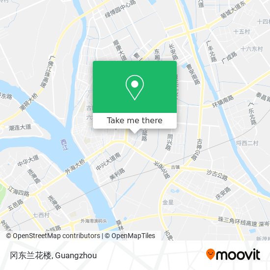 冈东兰花楼 map