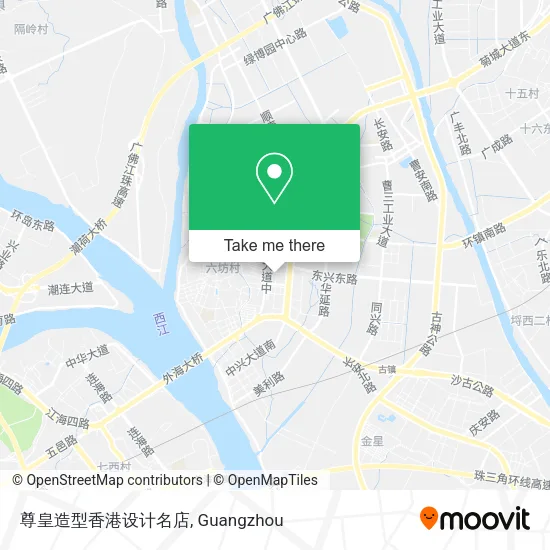 尊皇造型香港设计名店 map