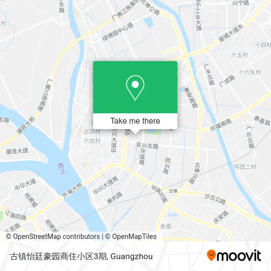 古镇怡廷豪园商住小区3期 map