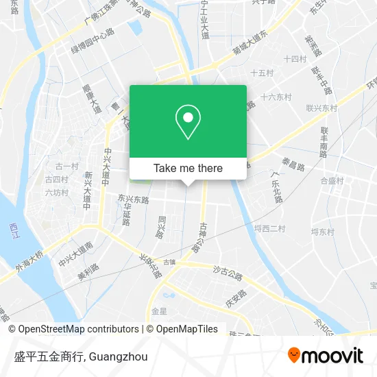 盛平五金商行 map
