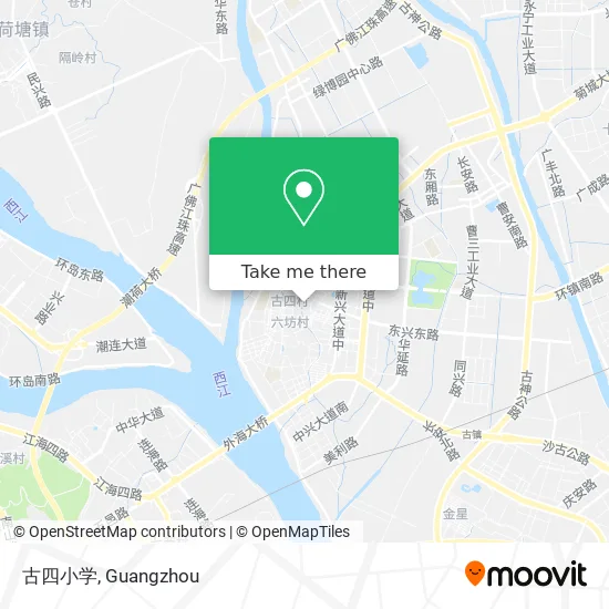 古四小学 map