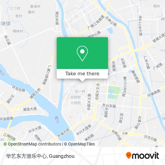 华艺东方游乐中心 map