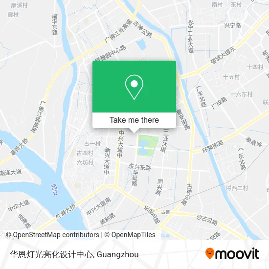 华恩灯光亮化设计中心 map