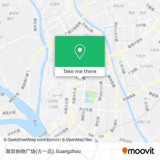 聚群购物广场(古一店) map