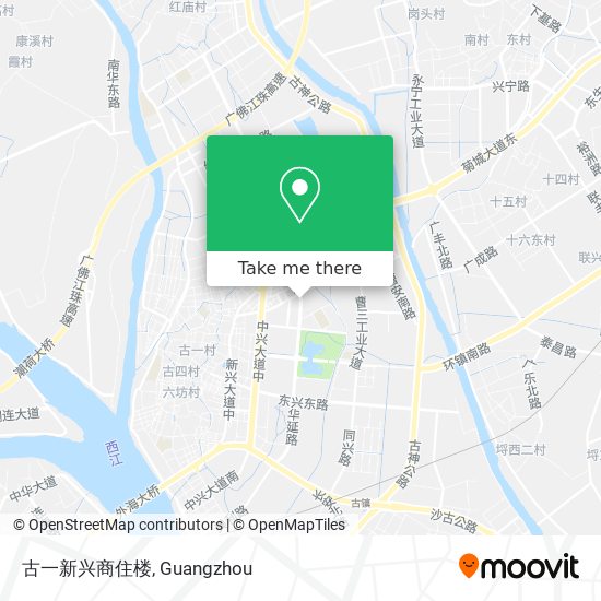 古一新兴商住楼 map