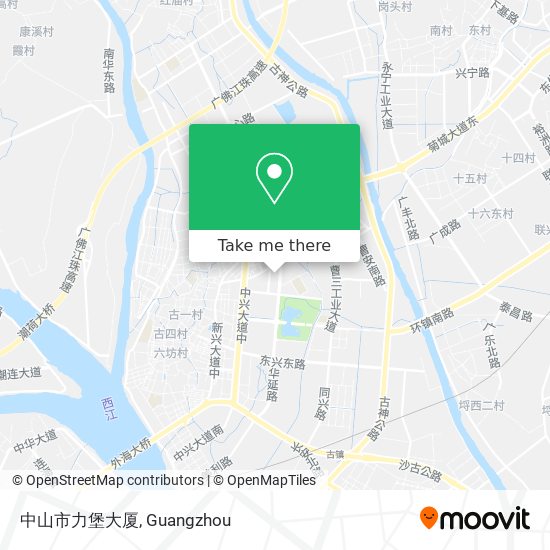 中山市力堡大厦 map