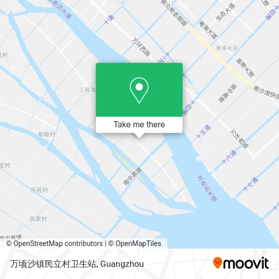 万顷沙镇民立村卫生站 map