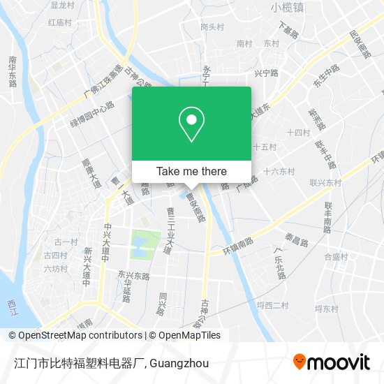 江门市比特福塑料电器厂 map