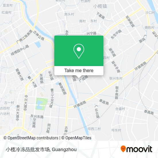 小榄冷冻品批发市场 map