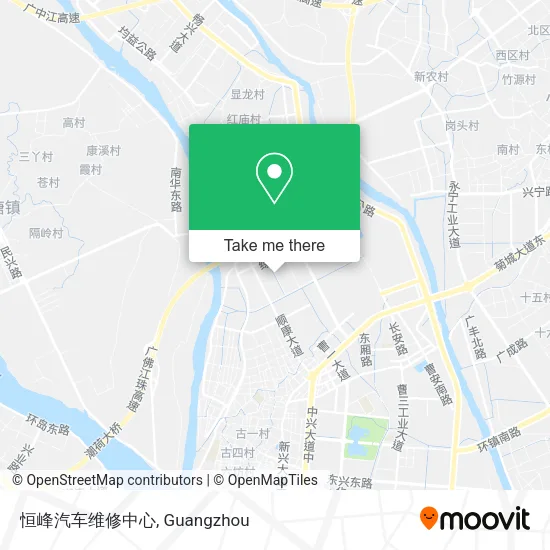 恒峰汽车维修中心 map