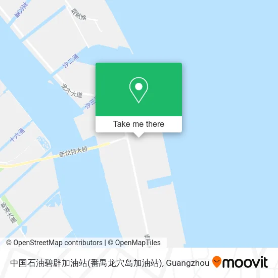 中国石油碧辟加油站(番禺龙穴岛加油站) map