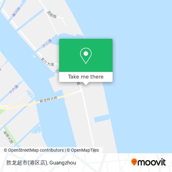 胜龙超市(港区店) map