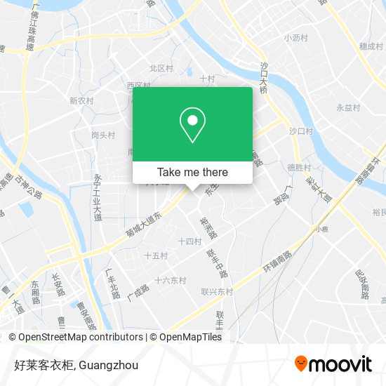 好莱客衣柜 map