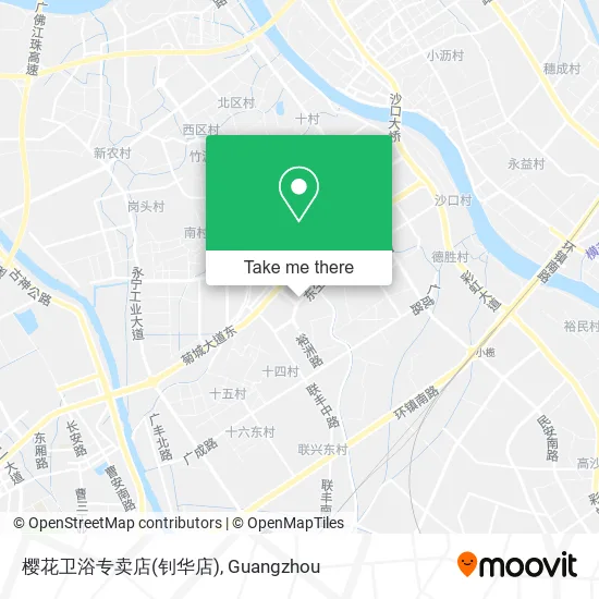 樱花卫浴专卖店(钊华店) map