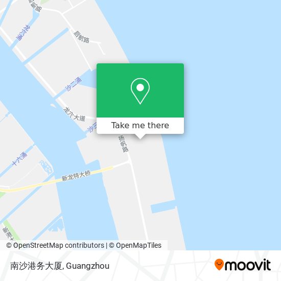 南沙港务大厦 map