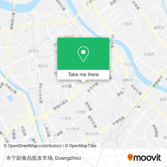 永宁副食品批发市场 map