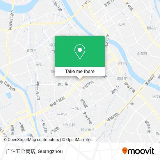 广信五金商店 map
