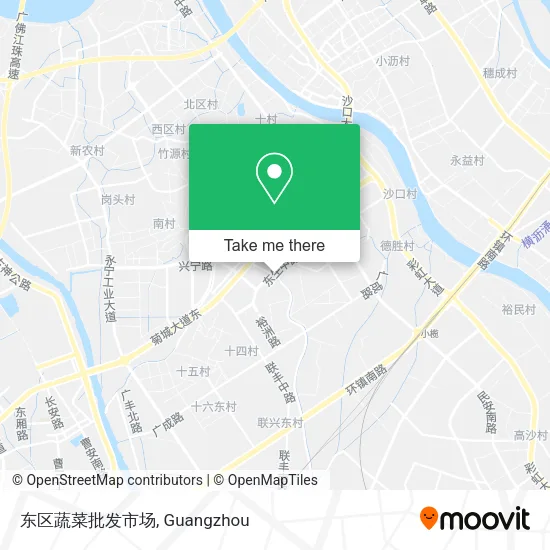 东区蔬菜批发市场 map