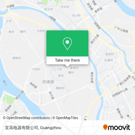 宜高电器有限公司 map