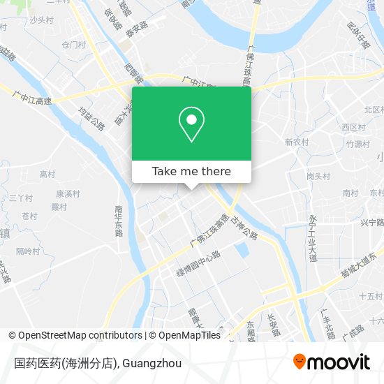 国药医药(海洲分店) map