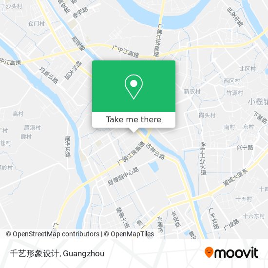 千艺形象设计 map