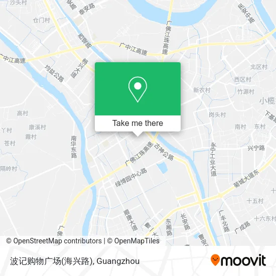 波记购物广场(海兴路) map