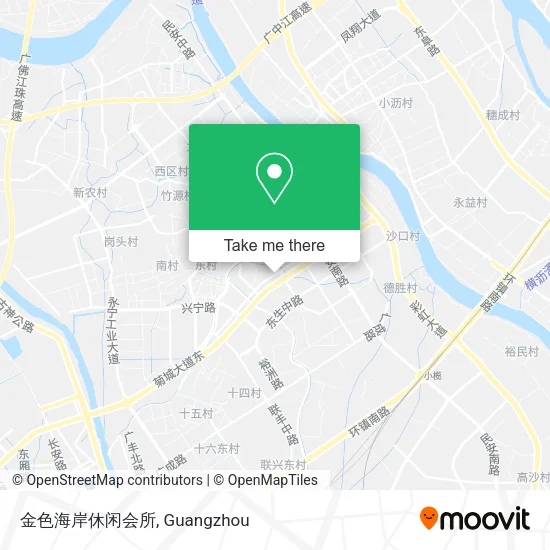 金色海岸休闲会所 map