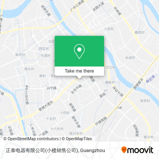正泰电器有限公司(小榄销售公司) map