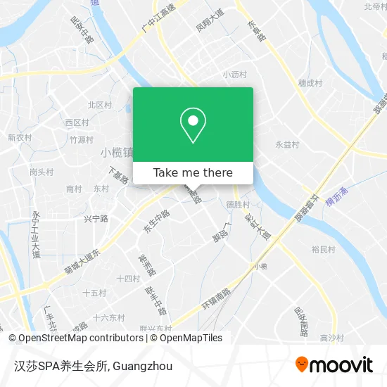 汉莎SPA养生会所 map