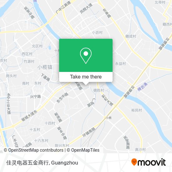 佳灵电器五金商行 map