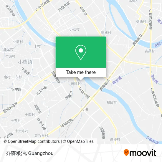 乔森粮油 map