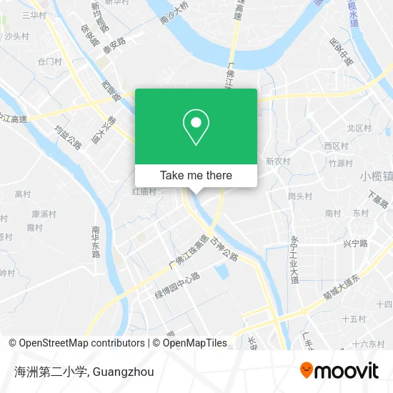海洲第二小学 map