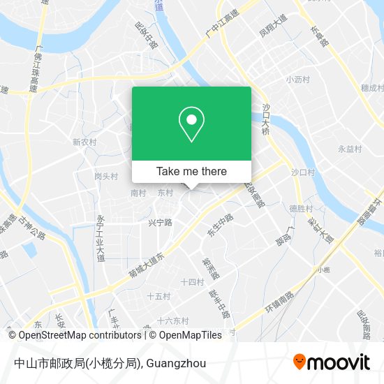 中山市邮政局(小榄分局) map