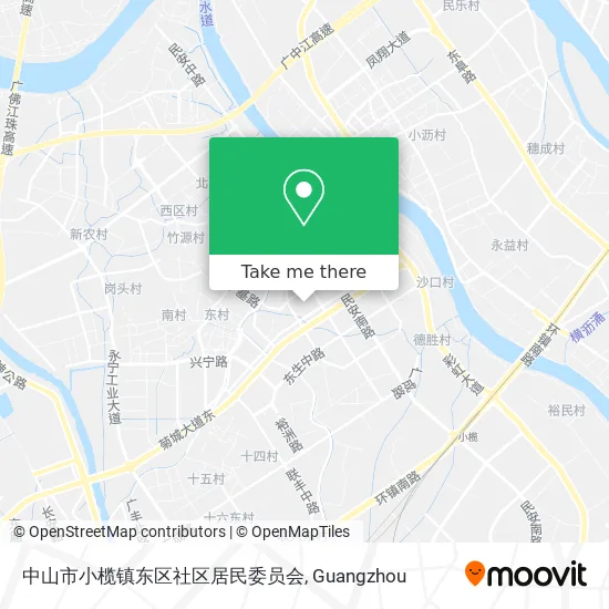 中山市小榄镇东区社区居民委员会 map