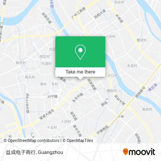 益成电子商行 map