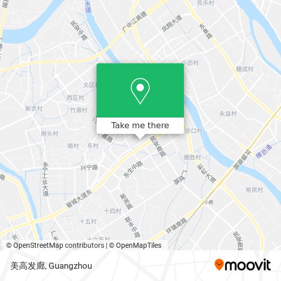 美高发廊 map