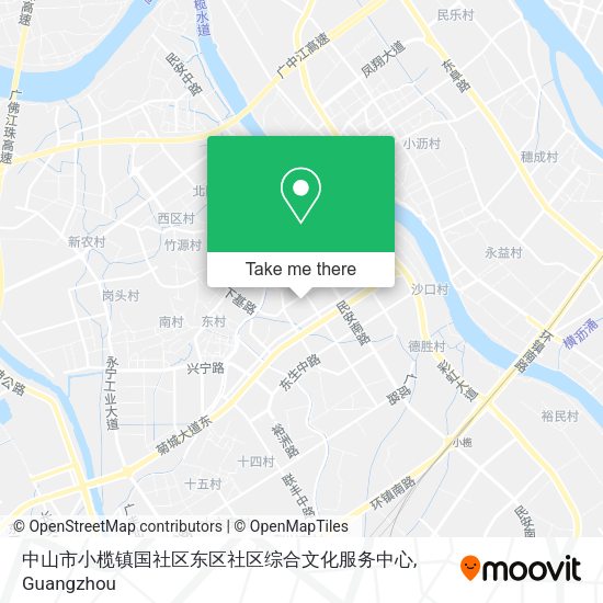 中山市小榄镇国社区东区社区综合文化服务中心 map