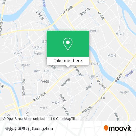 菁藤泰国餐厅 map