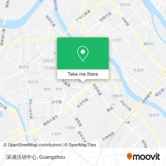 深涌活动中心 map
