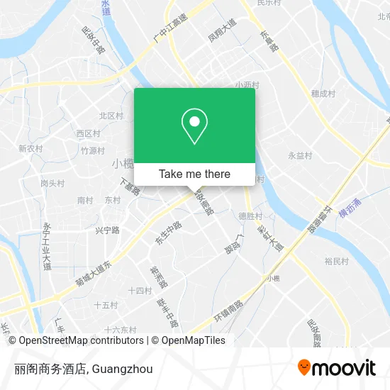 丽阁商务酒店 map