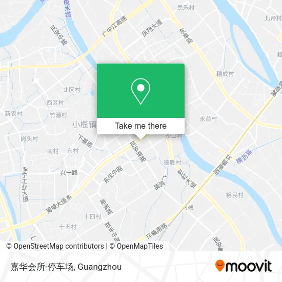 嘉华会所-停车场 map