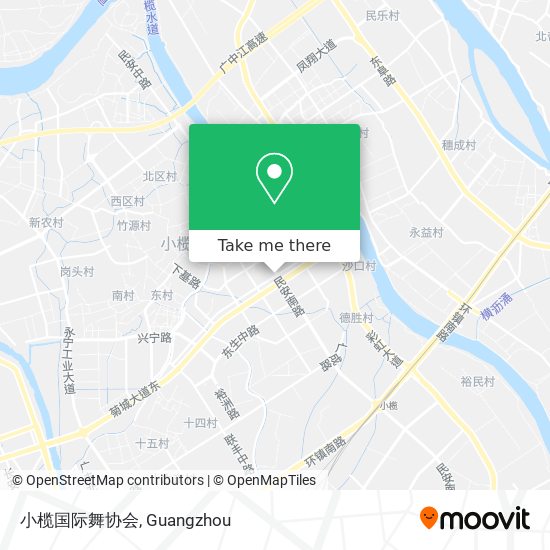 小榄国际舞协会 map