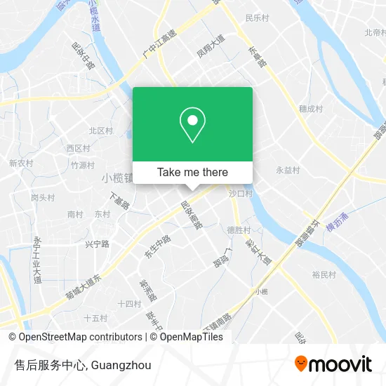 售后服务中心 map