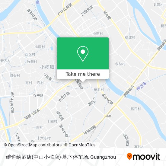 维也纳酒店(中山小榄店)-地下停车场 map