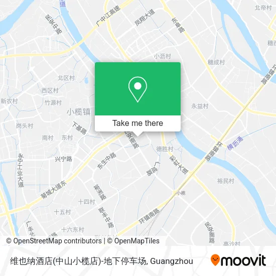 维也纳酒店(中山小榄店)-地下停车场 map