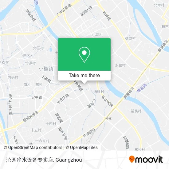 沁园净水设备专卖店 map