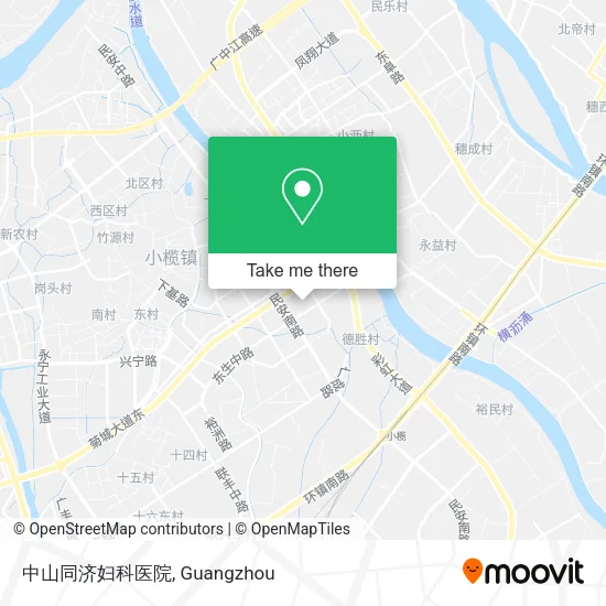 中山同济妇科医院 map