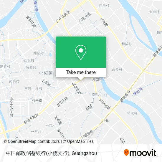 中国邮政储蓄银行(小榄支行) map
