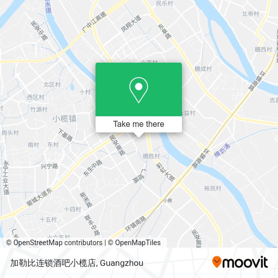 加勒比连锁酒吧小榄店 map
