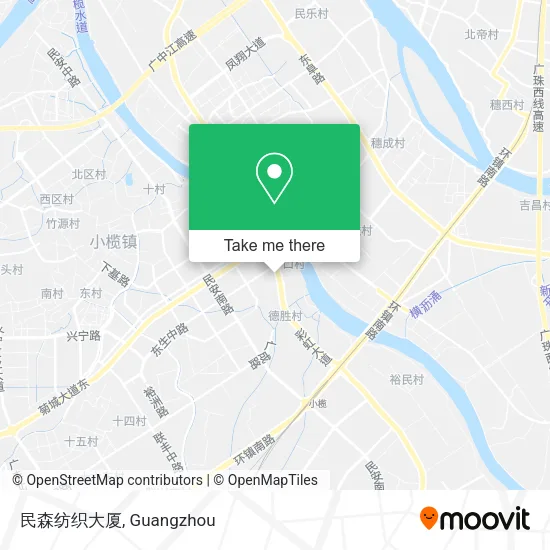 民森纺织大厦 map